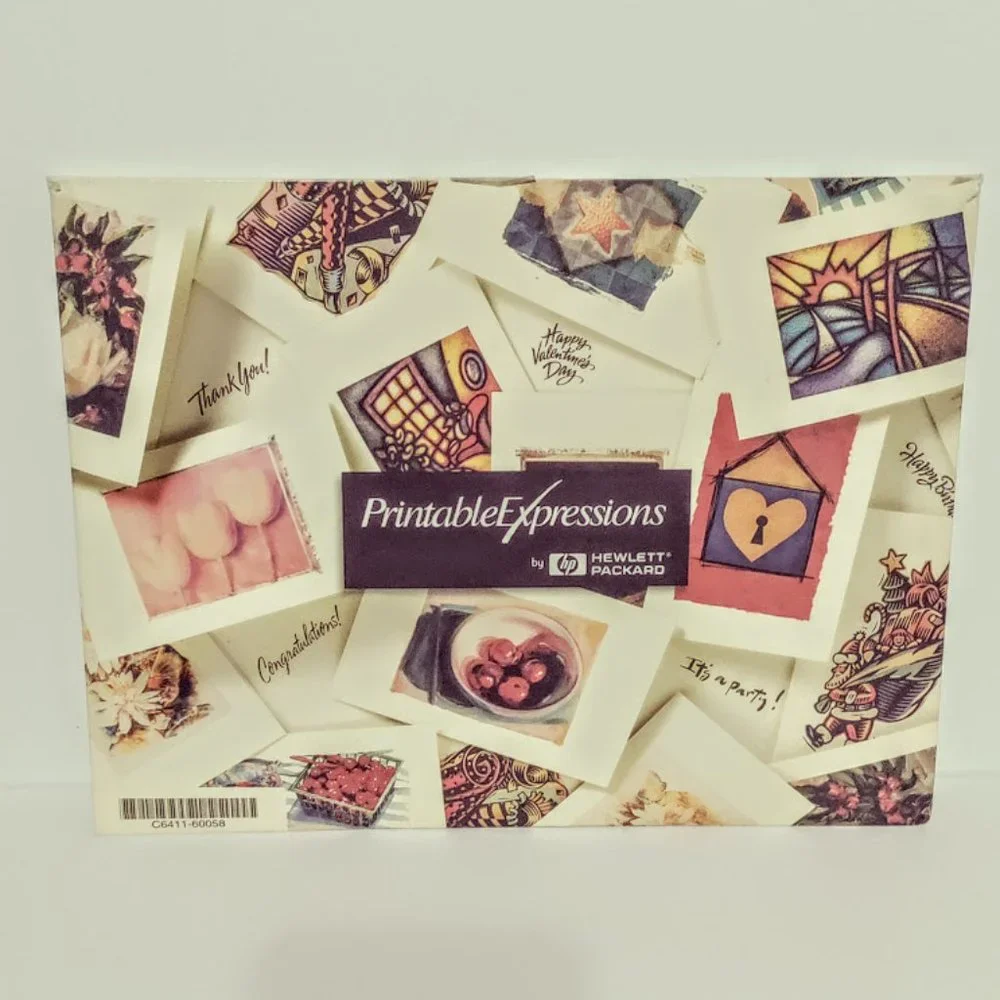 Hewlett Packard Printable Expressions No. #C6411-60058
